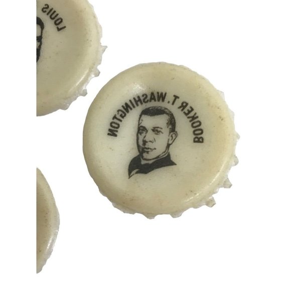 Set of 5 Vintage 1969 Coca-Cola Bottle Cap Inserts Pasteur Franklin Newton Washi - Picture 7 of 7